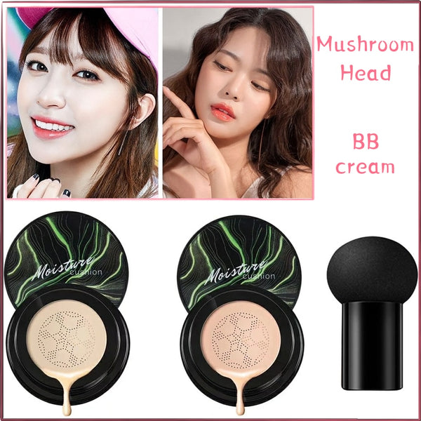 Mushroom Head Air Cushion CC Cream Foundation Makeup Skin Whitening Moisturizing Face Base Concealer Sunisa BB Cream Cosmetics