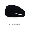 Men sweatband sports Headband Stretch Elastic Women Yoga Running hair band for men  Outdoor Sport Headwrap Fitness Sports safety