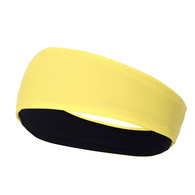 Men sweatband sports Headband Stretch Elastic Women Yoga Running hair band for men  Outdoor Sport Headwrap Fitness Sports safety
