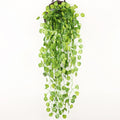 90cm Artificial Green Plants Hanging Ivy Leaves Radish Seaweed Grape Fake Flowers Vine Home Garden Wall Party Decoration