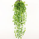 90cm Artificial Green Plants Hanging Ivy Leaves Radish Seaweed Grape Fake Flowers Vine Home Garden Wall Party Decoration