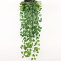 90cm Artificial Green Plants Hanging Ivy Leaves Radish Seaweed Grape Fake Flowers Vine Home Garden Wall Party Decoration