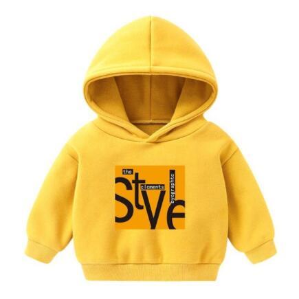 Orangemom Baby Boys Girls Clothes Winter Spring Cute Hoodies Korean kids Hoodie Thicken Fleece Sweatshirt Children's clothing