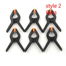4 /6 /10pcs Spring Clamps Fixture Plastic Fastening Clips For LCD Screen IPad Phone Non-slip Handle Repair Tools Outillage