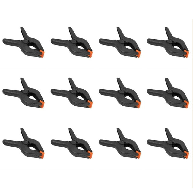 4 /6 /10pcs Spring Clamps Fixture Plastic Fastening Clips For LCD Screen IPad Phone Non-slip Handle Repair Tools Outillage