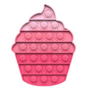 Push Toy Sensory Round Fidget Toy Stress Reliever Toys Push Bubble Toy Stress Reliever Push Color  Fidget Bubble