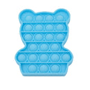 Push Toy Sensory Round Fidget Toy Stress Reliever Toys Push Bubble Toy Stress Reliever Push Color  Fidget Bubble