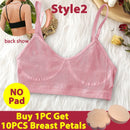 Women Tank Top Push Up Bra Tube Tops Seamless Brassiere Crop Top Sexy Lingerie for Female Underwear Intimates Backless Bralette