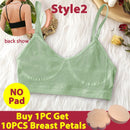 Women Tank Top Push Up Bra Tube Tops Seamless Brassiere Crop Top Sexy Lingerie for Female Underwear Intimates Backless Bralette