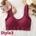 Women Tank Top Push Up Bra Tube Tops Seamless Brassiere Crop Top Sexy Lingerie for Female Underwear Intimates Backless Bralette