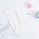 Cotton Panties Female Underpants Sexy Panties For Women Briefs Underwear Comfortable Ladies Pantys Lingerie 6 Solid Color