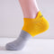 Sport Ankle Socks Men Nylon Outdoor Basketball Bike Running Football Breathable Non-Slip Colorful No Show Travel Socks EU 38-44