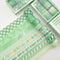 12Pcs/Set Green Plant Washi Tape Solid Color Masking Tape Decorative Adhesive Tape Sticker Scrapbooking Diary Stationery Supply