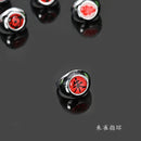 Anime Cosplay Ring Set Akatsuki Itachi Ring For Women Men Metal Finger Jewelry Accessories Cool Best Friend Child Gift