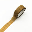 10M Black and White Grid Washi Tape Japanese Paper DIY Planner Masking Tape Adhesive Tapes Stickers Decorative Stationery Tapes