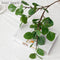 45cm Nordic Wind Artificial Plants Bunch Eucalyptus Money Leaf Home Wedding Deco Flower Arrangement Photography Props Gray Green