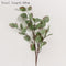 45cm Nordic Wind Artificial Plants Bunch Eucalyptus Money Leaf Home Wedding Deco Flower Arrangement Photography Props Gray Green