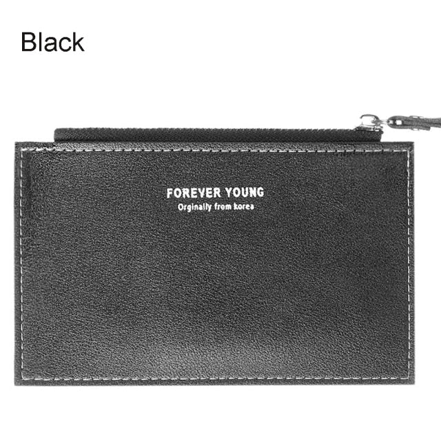 1Pc Pu Leather ID Card Holder Candy Color Bank Credit Card Box Multi Slot Slim Card Case Wallet Women Men Business Card Cover