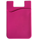 Double Pocket Elastic Stretch Silicone Cell Phone ID Credit Card Holder Sticker Universal Wallet Case Card Holder