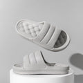 2021New Thicker EVA Sofa Slides Thick Sole Soft Indoor Slippers Men Women Anti-Slip Sandals Summer Bathroom Bath Platform Shoes