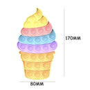 New Push Bubble Fidget Antistress Toys Adult Kids Unicorn Dinosaur Fidget Sensory Toy Autism Special Needs Stress Reliever 2021