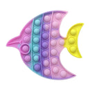 New Push Bubble Fidget Antistress Toys Adult Kids Unicorn Dinosaur Fidget Sensory Toy Autism Special Needs Stress Reliever 2021