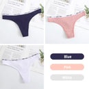 Sexy Women Panties G-String Underwear Fashion Cotton Thong Breathable Briefs Ladies Soft Lingerie Low Rise Pantys Intimate