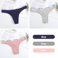 Sexy Women Panties G-String Underwear Fashion Cotton Thong Breathable Briefs Ladies Soft Lingerie Low Rise Pantys Intimate