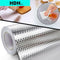 HDHome Kitchen Oil-proof Waterproof Stickers Aluminum Foil Kitchen Stove Cabinet Self Adhesive Wall Sticker DIY Wallpaper