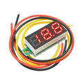 DC 0V-100V 0.28 inch LED Digital Voltmeter Voltage Meter Volt Detector Monitor Tester Panel Car 12V 24V Red Green Blue Yellow