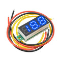 DC 0V-100V 0.28 inch LED Digital Voltmeter Voltage Meter Volt Detector Monitor Tester Panel Car 12V 24V Red Green Blue Yellow