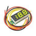 DC 0V-100V 0.28 inch LED Digital Voltmeter Voltage Meter Volt Detector Monitor Tester Panel Car 12V 24V Red Green Blue Yellow