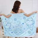 Wearable Bath Towel Superfine Fiber Bathroom Bathrobe Soft Absorbent Towel For Home Skin-Friendly Spa Beach Towels Home Textile
