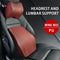 Headrest Pillow Car Neck Rest Head Support Cushion Car Breathable Memory Foam Slow Rebound Guard Car Lumbar Pillow Universal
