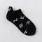 Funny Cute Embroidery Panda Socks Women Harajuku Divertidos Kawaii White Black Calcetines Mujer Ankle Sokken Chaussette Femme