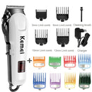 Kemei Electric Hair Clipper Hair cut maching Wireless Trimmer men Professional clipper machine rechargeable hair cut barber 5