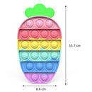 Push Bubble Fidget Toys Autism Special Needs Stress Reliever Helps Relieve Stress and Increase Focus Soft Squeeze Kid Toy New