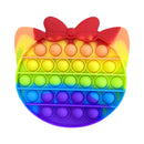 Push Bubble Fidget Toys Autism Special Needs Stress Reliever Helps Relieve Stress and Increase Focus Soft Squeeze Kid Toy New