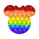 Push Bubble Fidget Toys Autism Special Needs Stress Reliever Helps Relieve Stress and Increase Focus Soft Squeeze Kid Toy New