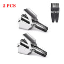 Nose Trimmer for Men Stainless Steel Manual Trimmer for  Nose Vibrissa Razor Shaver Washable Portable Nose Ear Hair Trimmer