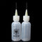 2pcs 50ml Needle Tip Soldering Cleaning Clear Liquid Flux Alcohol Oil Dispenser Plastic Hand Bottle Cleaner DIY Repair Tools