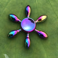 Colorful Metal Alloy Fidget Spinner R188 Smooth Bearing Mute Rainbow Hand Spinner stress reliever Toys For Children Adult Gifts