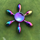 Colorful Metal Alloy Fidget Spinner R188 Smooth Bearing Mute Rainbow Hand Spinner stress reliever Toys For Children Adult Gifts