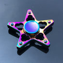 Colorful Metal Alloy Fidget Spinner R188 Smooth Bearing Mute Rainbow Hand Spinner stress reliever Toys For Children Adult Gifts