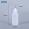 30ML,60ML,100ML Empty PE plastic glue bottles with Screw-On Lids Squeezable Liquid ink Oil dropper bottles 10PCS