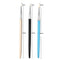 3Pcs Acrylic French Stripe Nail Art Liner Brush Set 3D Tips Manicure Ultra-thin Line Drawing Pen UV Gel Brushes Painting Tools