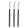 3Pcs Acrylic French Stripe Nail Art Liner Brush Set 3D Tips Manicure Ultra-thin Line Drawing Pen UV Gel Brushes Painting Tools