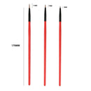 3Pcs Acrylic French Stripe Nail Art Liner Brush Set 3D Tips Manicure Ultra-thin Line Drawing Pen UV Gel Brushes Painting Tools