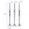 3Pcs Acrylic French Stripe Nail Art Liner Brush Set 3D Tips Manicure Ultra-thin Line Drawing Pen UV Gel Brushes Painting Tools