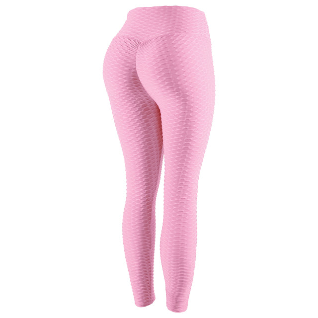 NORMOV Seamless High-Waist Leggings Women Stretch Fitness Leggings Breathable Peach Hip Quick-Drying Running Leggings